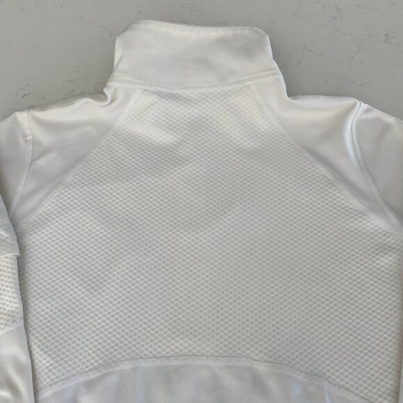 Adidas Clima365 Lg Slv Full Zip Activewear Jacket White Sz M no fabric/sz tag - Picture 7 of 10